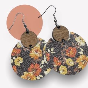 Genuine Leather Earrings